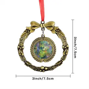 Hummingbird 9 Christmas Wreaths Pendant