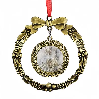 Still Life I Christmas Wreaths Pendant