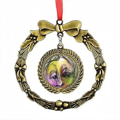 Where Are You? Christmas Wreaths Pendant