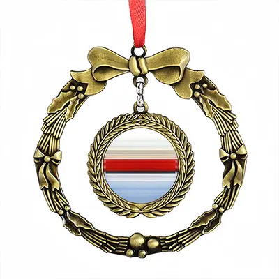 Structure #005 Christmas Wreaths Pendant