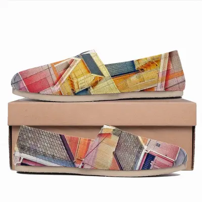 Men Candy-Colored Flat Shoes