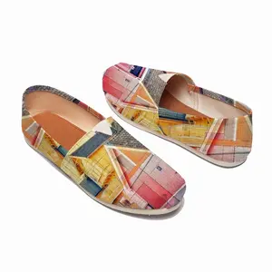 Men Candy-Colored Flat Shoes