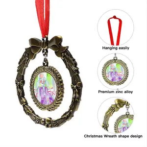 Everyday Micro-Scenes 002 Christmas Wreaths Pendant