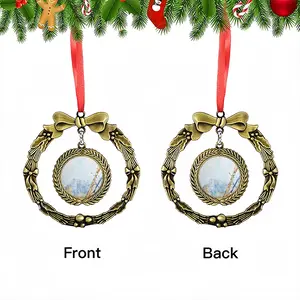 Awakening Christmas Wreaths Pendant