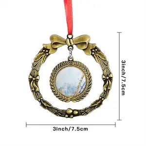 Awakening Christmas Wreaths Pendant