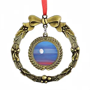 Background Christmas Wreaths Pendant