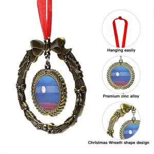 Background Christmas Wreaths Pendant