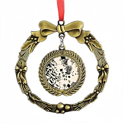 New Systems Christmas Wreaths Pendant