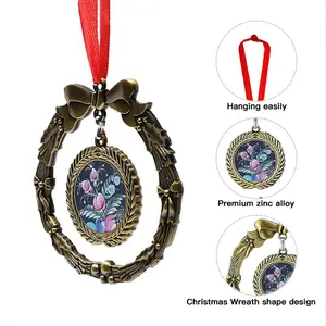 Night Pleasure Christmas Wreaths Pendant