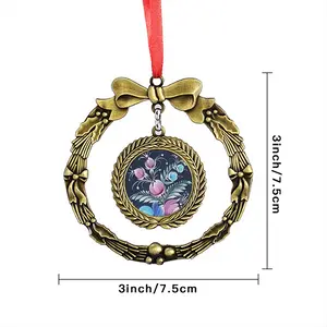 Night Pleasure Christmas Wreaths Pendant