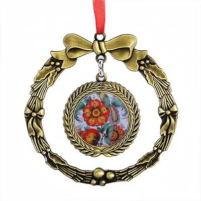 Grace Christmas Wreaths Pendant