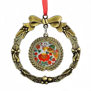 Caring Mother Christmas Wreaths Pendant