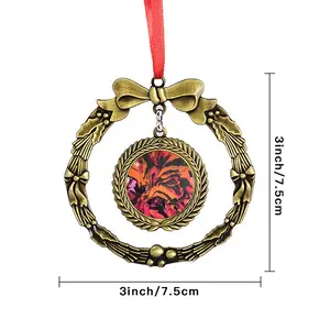 Tiger Tail Christmas Wreaths Pendant