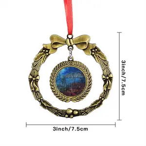 Horses Christmas Wreaths Pendant