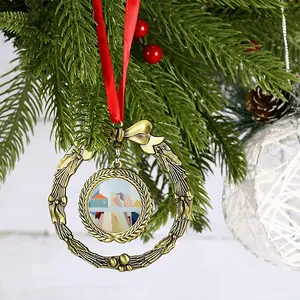 My Norway Christmas Wreaths Pendant