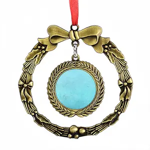 Silent Explorer Christmas Wreaths Pendant