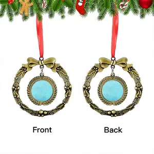 Silent Explorer Christmas Wreaths Pendant