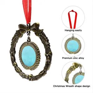 Silent Explorer Christmas Wreaths Pendant