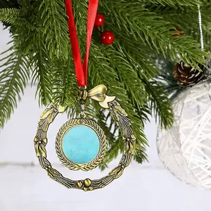 Silent Explorer Christmas Wreaths Pendant