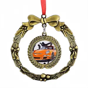 Porsche Gt3 Rs Christmas Wreaths Pendant