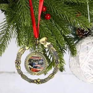 First Mcdonalds In Russia Christmas Wreaths Pendant