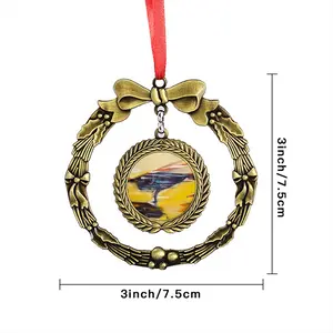 Lamborghini Crash Christmas Wreaths Pendant