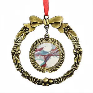 Passing By Christmas Wreaths Pendant