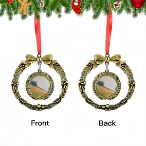 New Beginnings Christmas Wreaths Pendant