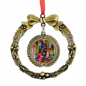 #104-2021 Christmas Wreaths Pendant