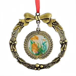 Spring Christmas Wreaths Pendant