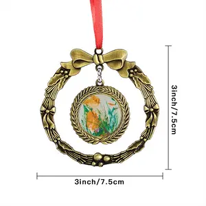 Spring Christmas Wreaths Pendant