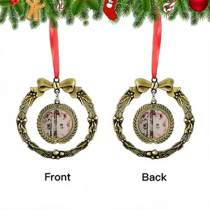 Horoscope A Christmas Wreaths Pendant