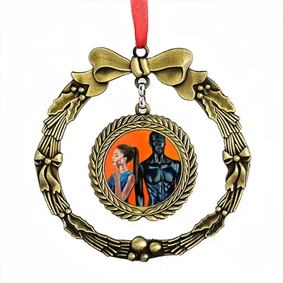 The Doll Christmas Wreaths Pendant