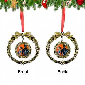 The Doll Christmas Wreaths Pendant