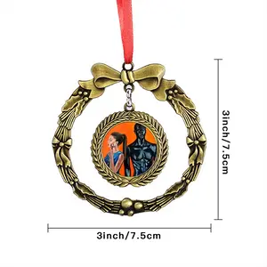 The Doll Christmas Wreaths Pendant