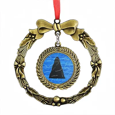 Infernal Journey Christmas Wreaths Pendant