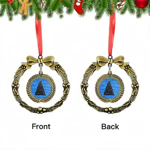 Infernal Journey Christmas Wreaths Pendant