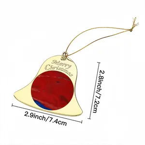 Upside-Down-Transgenic-Bleeding Heart Christmas Bell Pendant