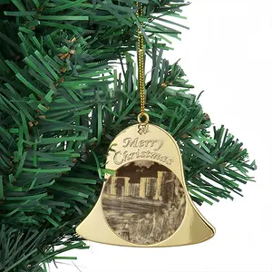 Waste To Energy Plant Christmas Bell Pendant