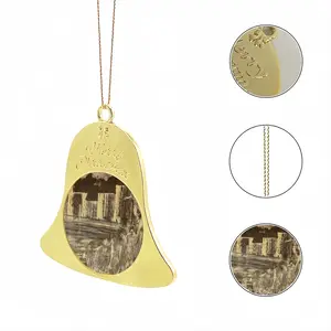 Waste To Energy Plant Christmas Bell Pendant