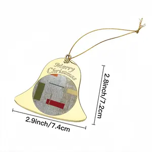 No Mind Christmas Bell Pendant