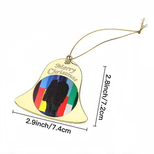 Gerard Depardieu Christmas Bell Pendant