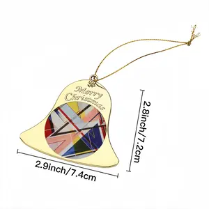 Terror In The Triangle Christmas Bell Pendant