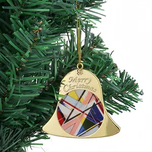 Terror In The Triangle Christmas Bell Pendant