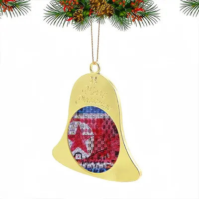 Da Worm And Nuke Kid On The Block Christmas Bell Pendant