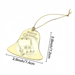 6 Eier Im Karton Six Eggs In The Cardboard Christmas Bell Pendant