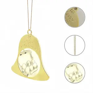 6 Eier Im Karton Six Eggs In The Cardboard Christmas Bell Pendant