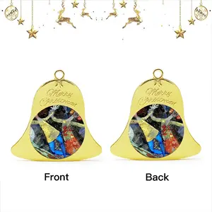 Judith Fragment H Christmas Bell Pendant