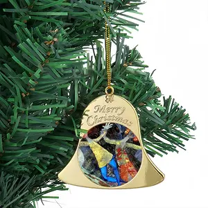 Judith Fragment H Christmas Bell Pendant