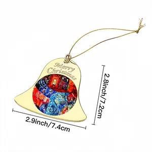 Ab9 Fragment Christmas Bell Pendant